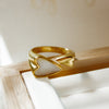 Heart Shell Ring