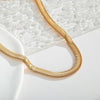 Snake Herringbone Necklace