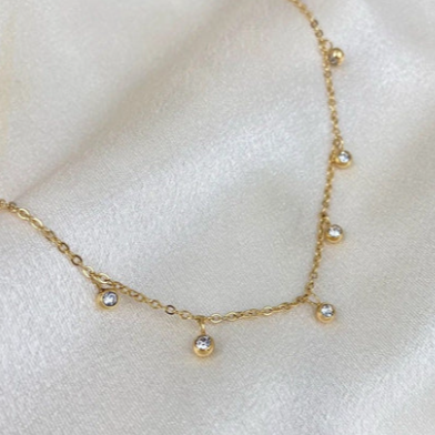 Crystal Beads Necklace