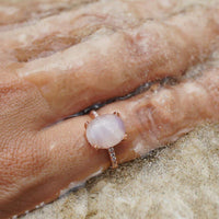 Charm Moonstone Ring