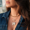 Mini Bubble Initial Necklaces