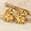 Vintage Textured Studs Earrings