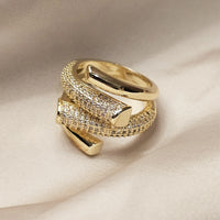 Huggie Chunky Ring